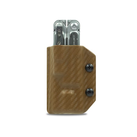 Clip & Carry Kydex Sheath for the Leatherman Free P2 LP2-CF-BRN